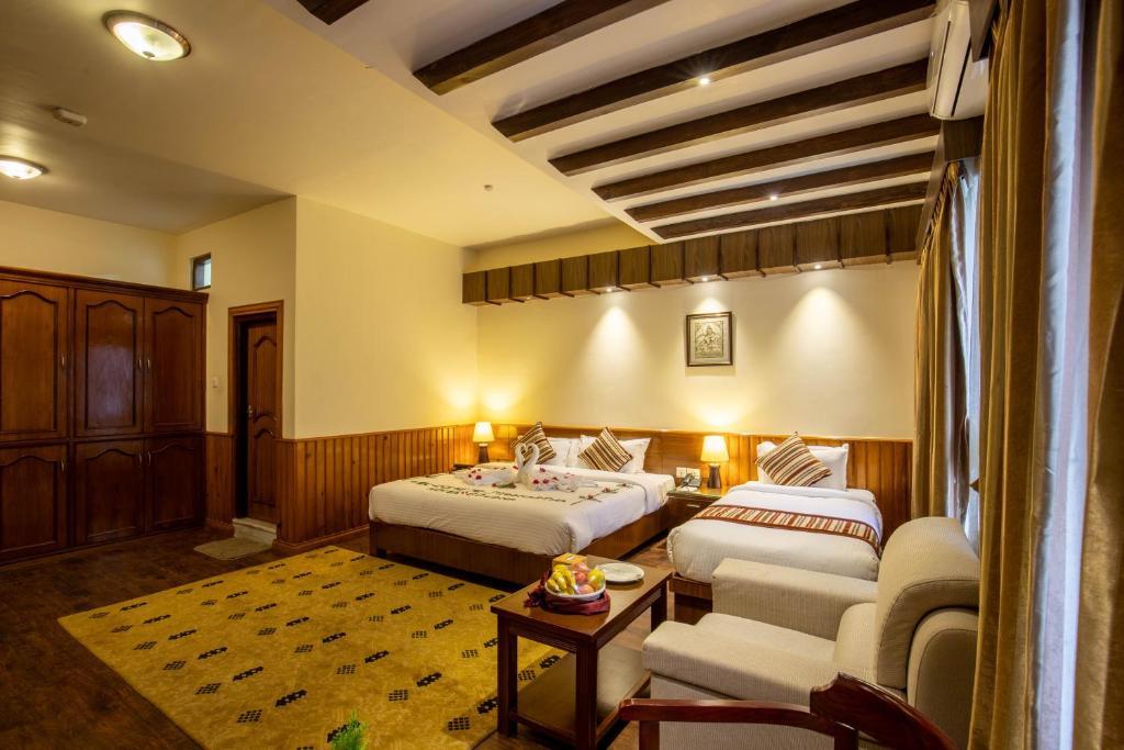 Siddhartha Boutique Hotel, Boudha Катманду Экстерьер фото